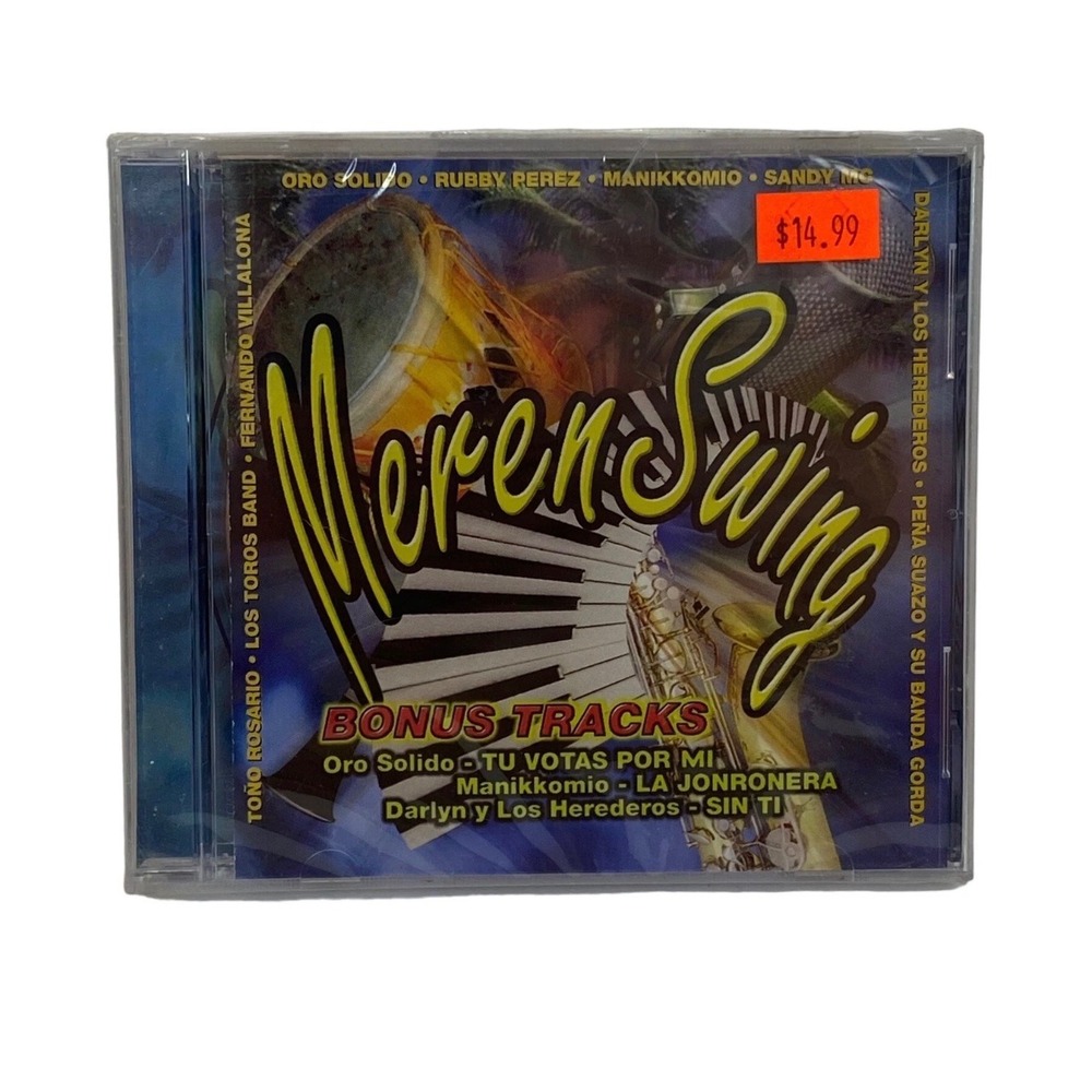 Meren Swing: Various Artists (CD Platano Records 2000) Merengue Compilation New